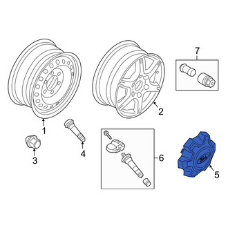 Ford OE - Wheel Cap