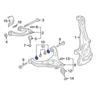 Ford OE - Front Alignment Camber Adjusting Eccentric