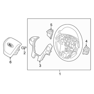 Ford OE - Steering Wheel & Trim (XL)