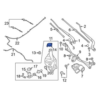 Ford OE - Front Washer Fluid Reservoir Cap