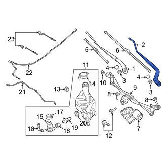 Ford OE - Left Wiper Arm