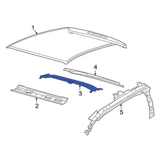 Ford OE - Roof Bow
