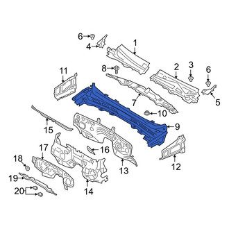 Ford OE - Front Cowl Panel