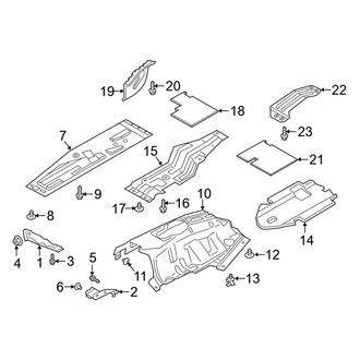 Ford OE - Cab - Under Cover & Splash Shields (SuperCab)