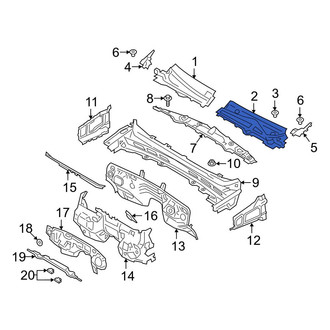 Ford OE - Front Left Cowl Cover
