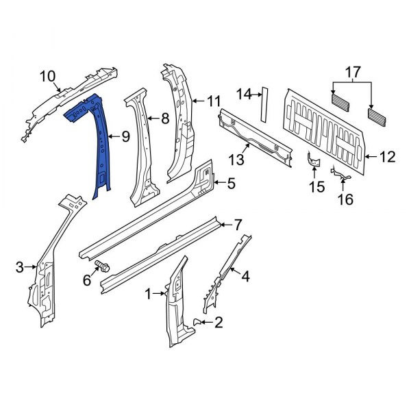 Body B-Pillar Reinforcement