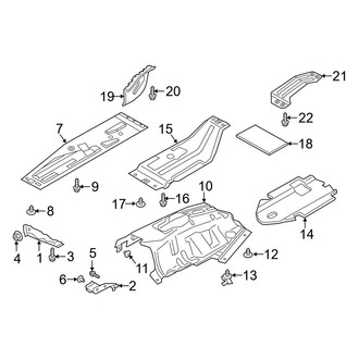 Ford OE - Cab - Under Cover & Splash Shields (SuperCrew)