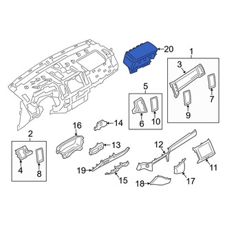 Ford OE - Instrument Panel Air Bag