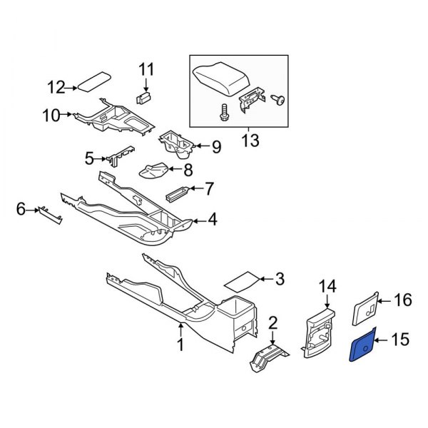 Console Trim Panel