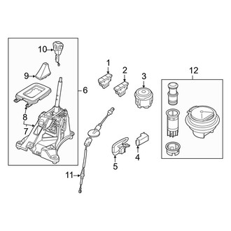 Ford OE - Console (Electrical & Shifter)