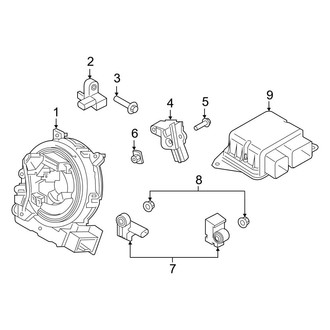 Ford OE - Restraint Systems - Air Bag Components (Modules & Sensors)
