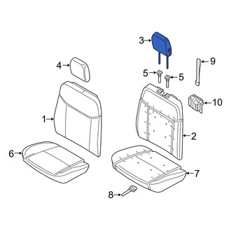 Ford OE - Rear Headrest