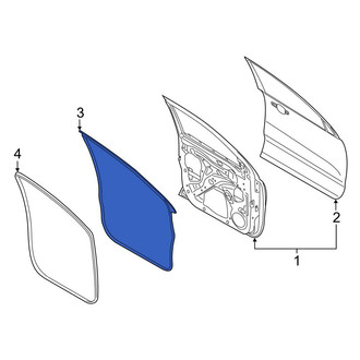 Ford OE - Front Left Outer Door Seal