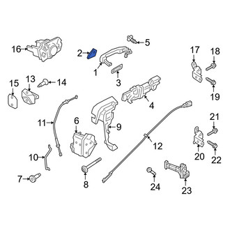 Ford OE - Front Right Exterior Door Handle Cover