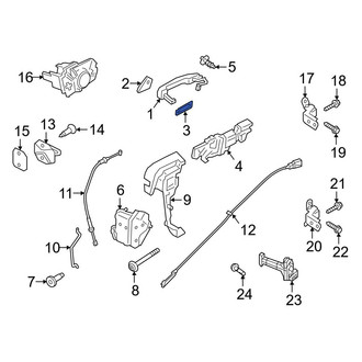 Ford OE - Exterior Door Handle Cover Gasket