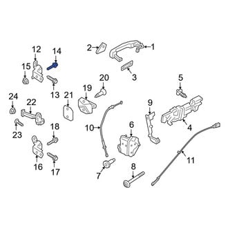 Ford OE - Hood Hinge Bolt