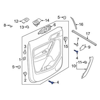 Ford OE - Door Interior Trim Panel Screw