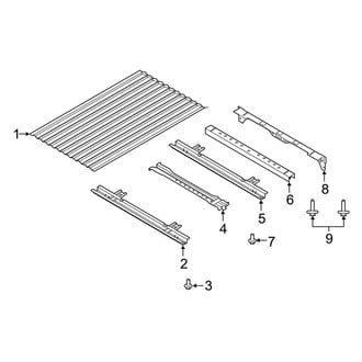 Ford OE - Pick Up Box - Floor (SuperCrew)