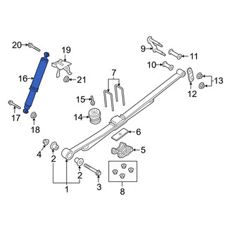 Ford OE - Rear Suspension Shock Absorber