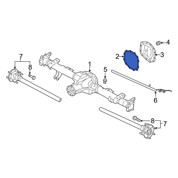 Axle Housing Cover Gasket