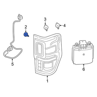 Ford OE - Tail Light Screw