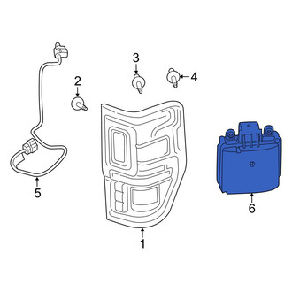Ford OE - Blind Spot Detection System Warning Sensor