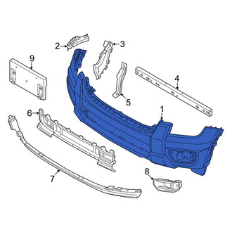 Ford OE - Front Bumper Face Bar