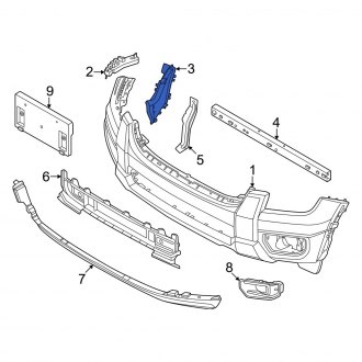 Ford OE - Front Left Brake Air Duct