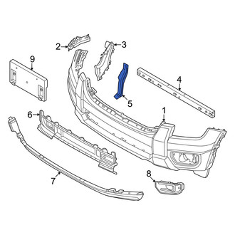 Ford OE - Front Left Bumper Face Bar Bracket