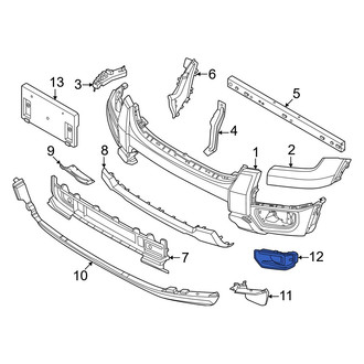 Ford OE - Front Right Fog Light Trim