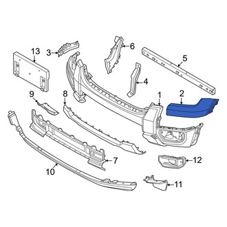 Ford OE - Front Left Bumper Cover Spacer Panel