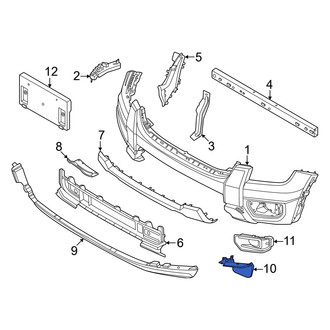 Ford OE - Front Right Spoiler