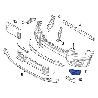 Ford OE - Front Left Fog Light Trim