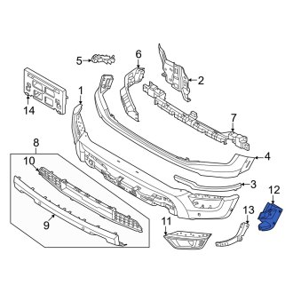 Ford OE - Front Left Brake Air Duct