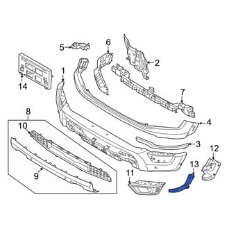 Ford OE - Left Brake Air Duct Bracket