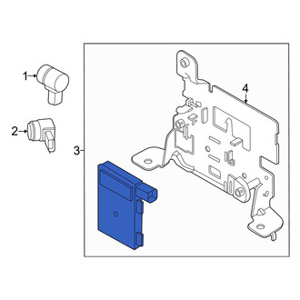 Ford OE - Front Cruise Control Distance Sensor