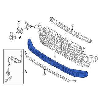 Ford OE - Front Center Grille Molding