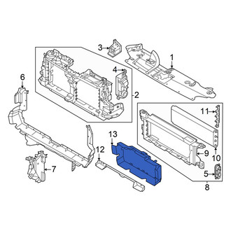 Ford OE - Front Radiator Support Air Duct