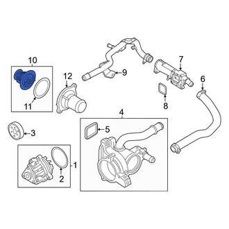 Ford OE - Engine Coolant Thermostat