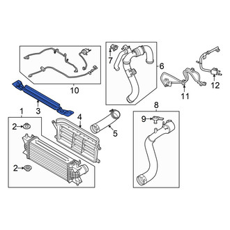 Ford OE - Intercooler Bracket