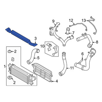 Ford OE - Intercooler Bracket