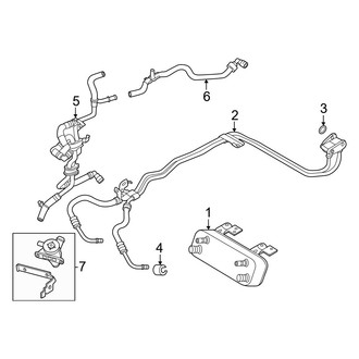 Ford OE - Cooling - Trans Oil Cooler