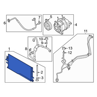 Ford OE - A/C Condenser