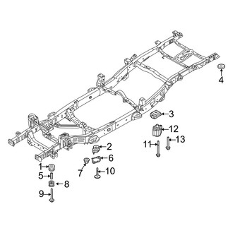 Ford OE - Frame - Body Mounting