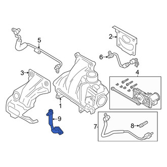 Ford OE - Turbocharger Oil Line