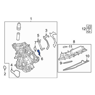 Ford OE - Inner Engine Timing Cover Gasket