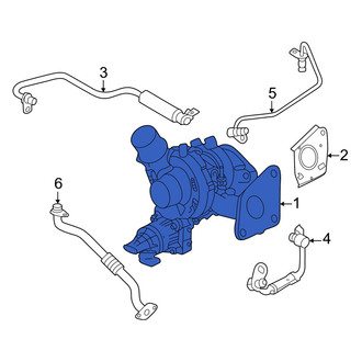 Ford OE - Left Turbocharger
