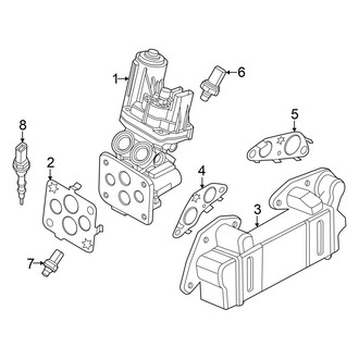 Ford OE - Emission System - EGR System (2.3L)