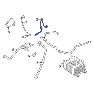 Ford OE - Rear Right Oxygen Sensor