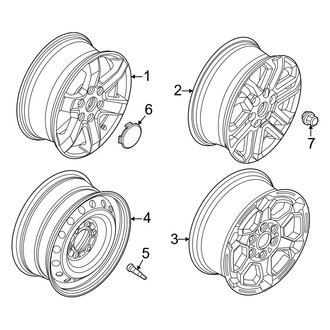 Ford OE - Wheels (18"), (Lariat / XLT)